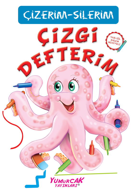 Çiz - Sil Çizgi Defterim
