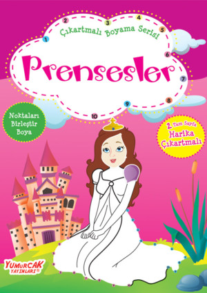 Çıkartmalı Boyama Serisi – Prensesler