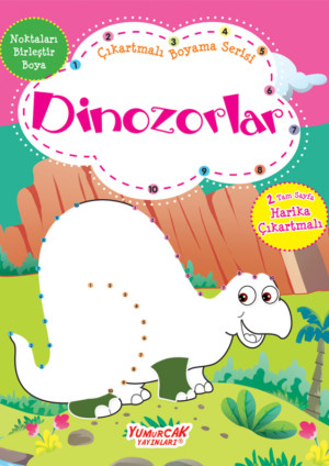 Çıkartmalı Boyama Serisi – Dinozorlar