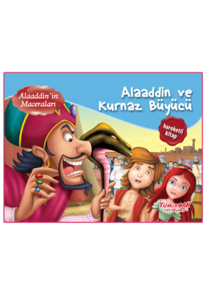 ALAADDİN VE KURNAZ BÜYÜCÜ - ÜÇBOYUTLU KİTAP