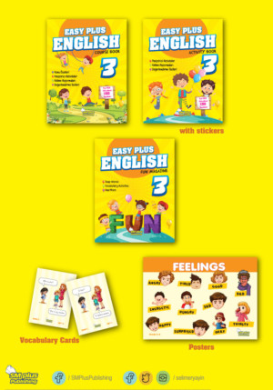 3. SINIF EASY PLUS ENGLISH SET (Full Set Kartlı)