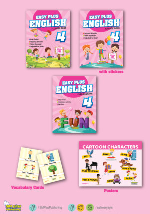 4. SINIF EASY PLUS ENGLISH SET (Full Set Kartlı)
