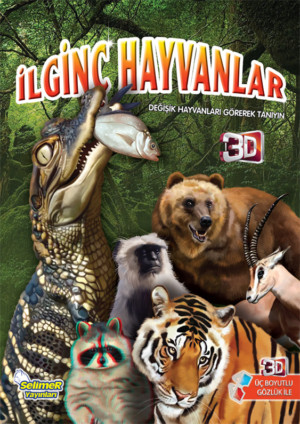 İlginç Hayvanlar - 3D Gözlük Hediyeli