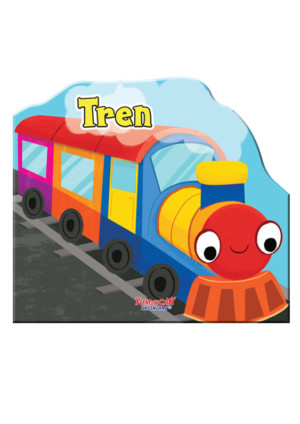 Şekilli Kitaplar - Tren