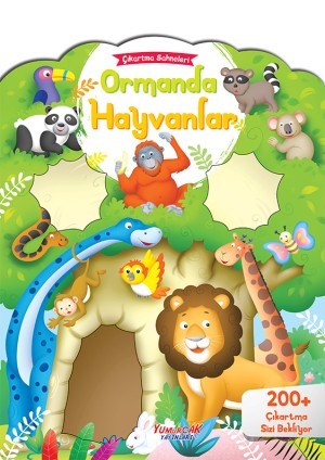 Çıkartma sahneleri - ormanda hayvanlar