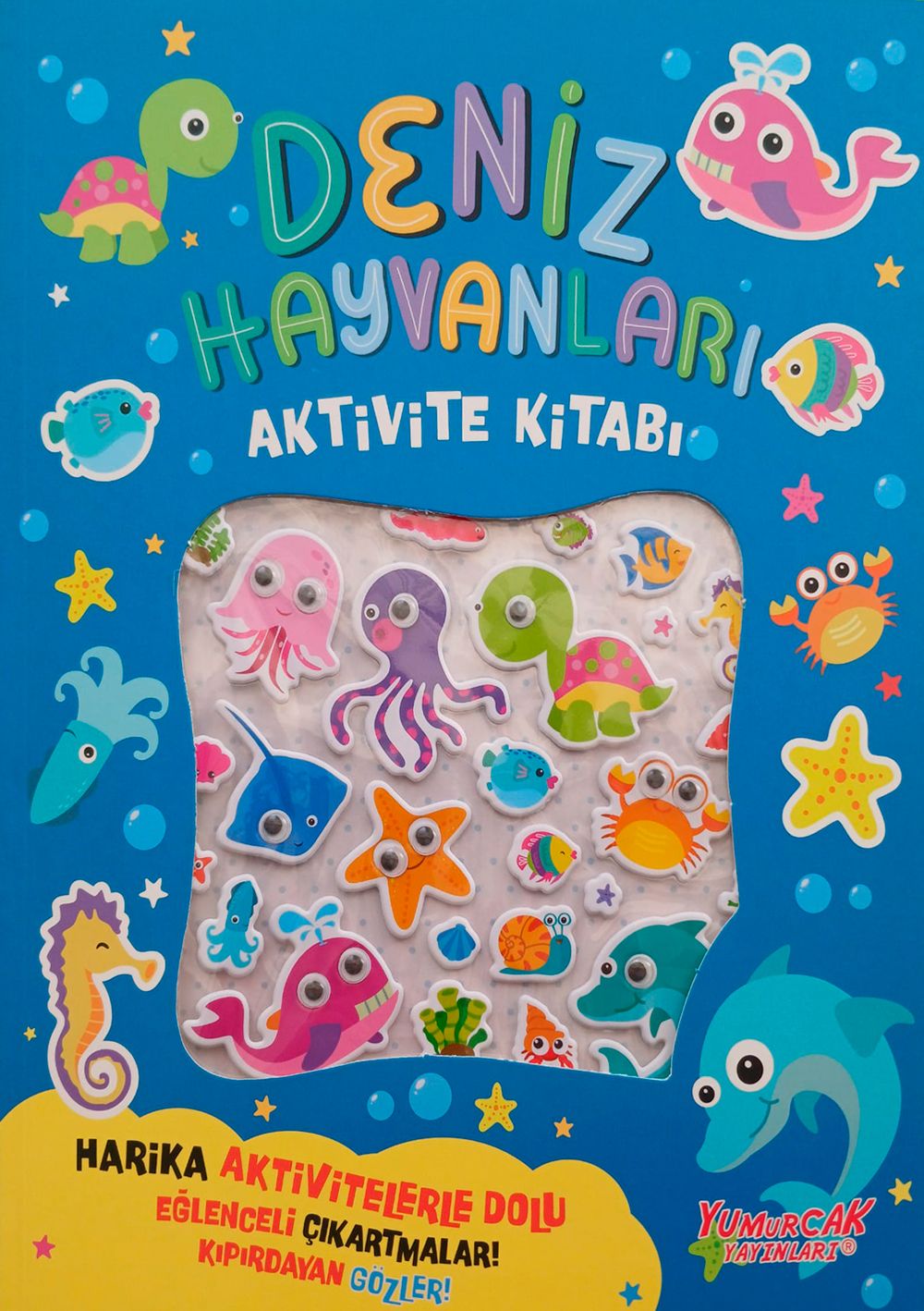 Deniz Hayvanları Aktivite Kitabı - Görsel 2