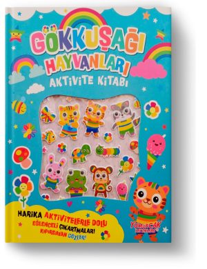 Gökkuşağı Hayvanları Aktivite Kitabı