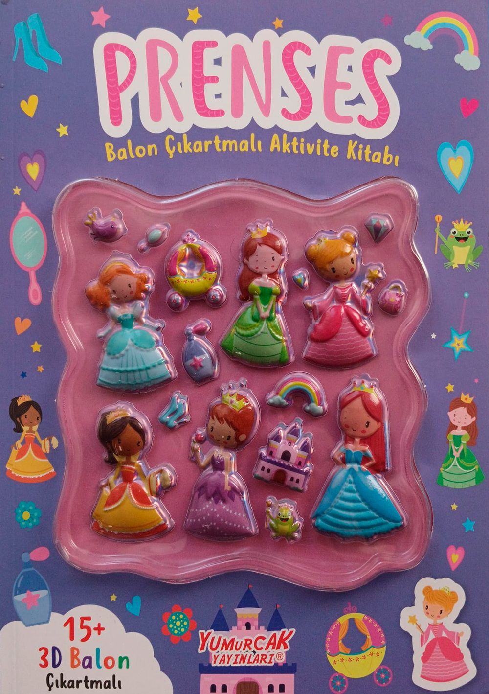 Prenses Balon Çıkartmalı Aktivite Kitabı - Görsel 2