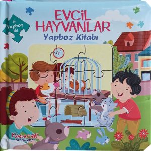 Evcil Hayvanlar Yapboz Kitabı