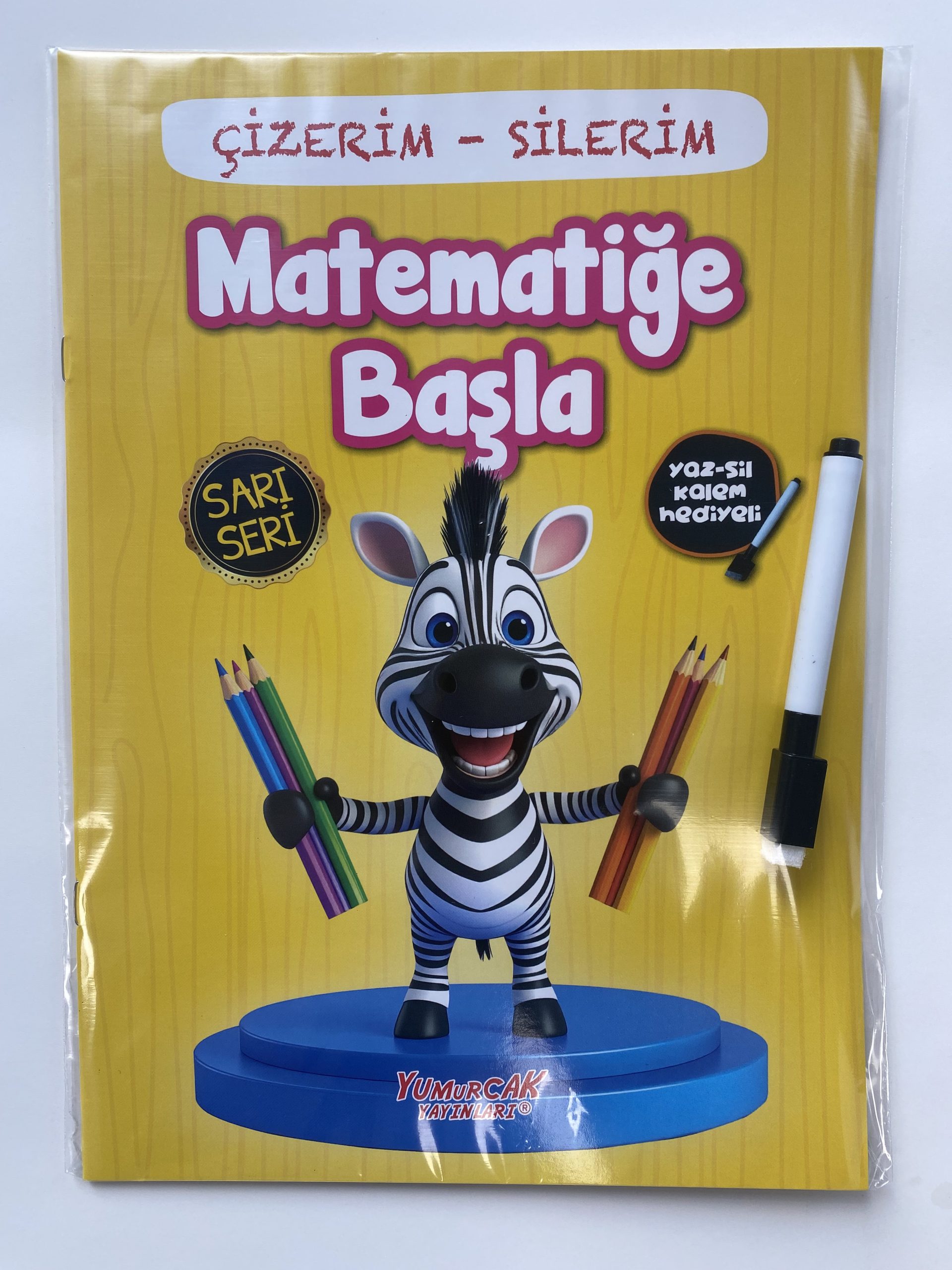 Çizerim Silerim Matematiğe Başla (KALEM HEDİYELİ)