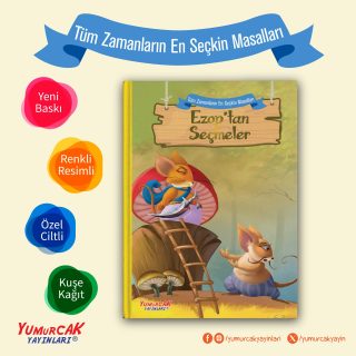 🦊📚 **Ezop’un En İyi Masalları ile Tanışın!** ✨
3 KİTAP
Birbirinden güzel Ezop klasik masalları, çocuklarla buluşuyor! 🐢🦁🦊
Kurnaz tilkiler, sabırlı kaplumbağalar ve unutulmaz hayvan kahramanlarıyla dolu bu masallar; çocuklara dostluk, dürüstlük, sabır ve akıllıca düşünmenin önemini eğlenceli hikâyelerle anlatıyor. 💛
📖 **Klasik Masal Seçkisi**
🎨 Renkli resimler
✨ Özel ciltli tasarım
🐾 Her masalda keşfedilecek bir ders!
Çocuklar okurken eğlensin, hayal güçleri gelişsin ve masalların dünyasında yeni şeyler keşfetsin! 🌈
**Ezop’un en güzel masalları, çocukların kitaplığında yerini alsın!** ❤️
📚 **Yumurcak Yayınları**
#YumurcakYayınları #EzopMasalları #ÇocukKitapları #MasalZamanı #KitapÖnerisi