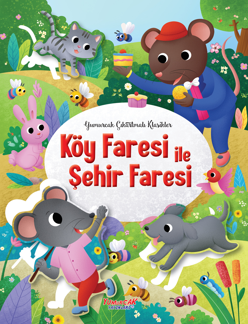 Köy Faresi İle Şehir Faresi - Çıkartmalı Klasikler